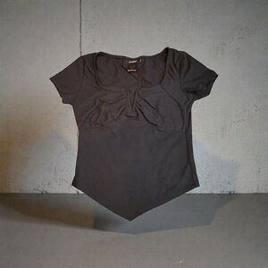 Ribbed Women’s Short Sleeve Top (M)